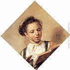 Singing Girl by Frans Hals